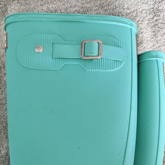 Hunter Rain Boots in Torquoise sz 5 - Picture 5 of 5